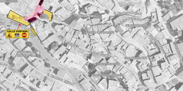 Las obras de urbanización de la calle Almendros implican cortes de tráfico desde este lunes 21 de noviembre