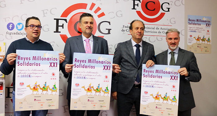 Los ‘Reyes Millonarios’ vuelven a Guadalajara con 3.000 euros en premios y un cheque solidario de 500 euros