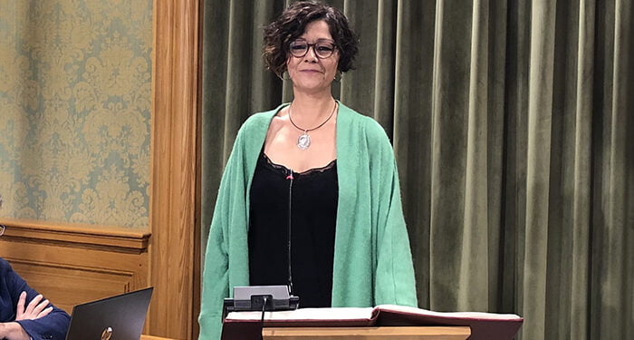 “Agradecimiento, nostalgia y esperanza”, sentimientos de M. Cristina Boza en su toma de posesión como concejala 1 M Cristina Boza