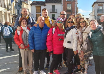 Más de 500 personas participan en Horche en una nueva ruta de la iniciativa ‘7000PasosX’ para el fomento de hábitos saludables