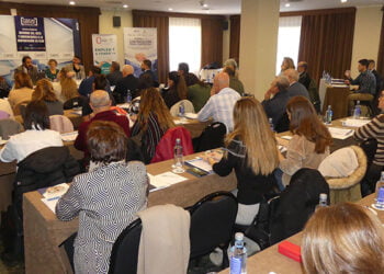 Más de setenta empresarios de Cuenca asisten a la jornada sobre la reforma del reta y subvenciones a la contratación
