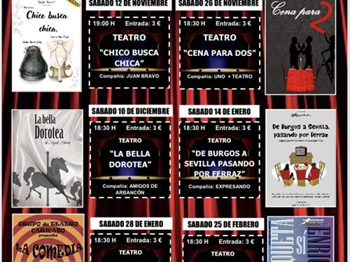 Nueva edición del certamen de teatro aficionado Villa de Arbancón