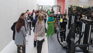 Salinas inaugura el Centro Fitness de Cabanillas «Ahora vamos a por el Centro Acuático»
