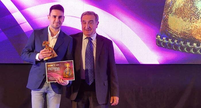 Salinas recoge en Toledo el Premio Menina 2022, y lo dedica «a las mujeres y hombres de Cabanillas que trabajan por la Igualdad»