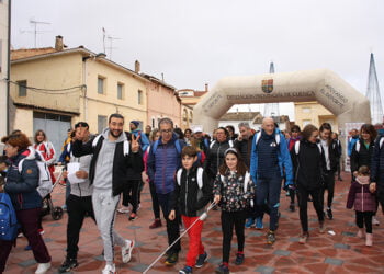 “7.000pasosX” despide el año 2022 en la localidad conquense de Villar de Olalla con la participación de más de 200 personas