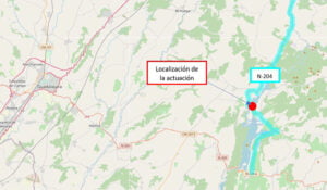 Abierto al tráfico el puente sobre el embalse de Entrepeñas en la carretera N-204 y sus tramos de acceso