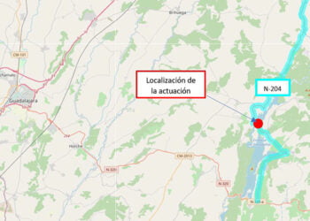 Abierto al tráfico el puente sobre el embalse de Entrepeñas en la carretera N-204 y sus tramos de acceso 4 Abierto al tráfico el puente sobre el embalse de Entrepeñas en la carretera N-204 y sus tramos de acceso