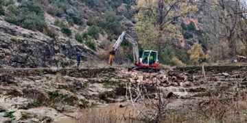 AEMS-Ríos con Vida elimina dos azudes para recuperar la continuidad ecológica del río Cabrillas