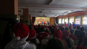 Canto, baile y deporte protagonizan Festinavidad 22 en el CEIP “San Fernando” de Cuenca