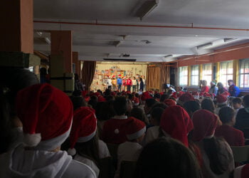 Canto, baile y deporte protagonizan Festinavidad 22 en el CEIP “San Fernando” de Cuenca