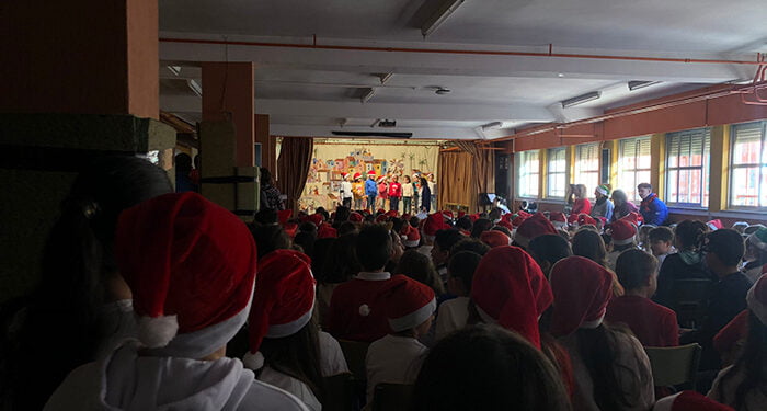 Canto, baile y deporte protagonizan Festinavidad 22 en el CEIP “San Fernando” de Cuenca