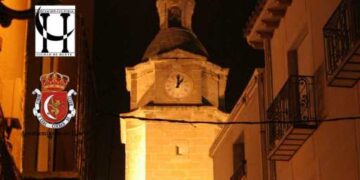 Preuvas fin de año con las campanadas de la Torre del Reloj en Huete
