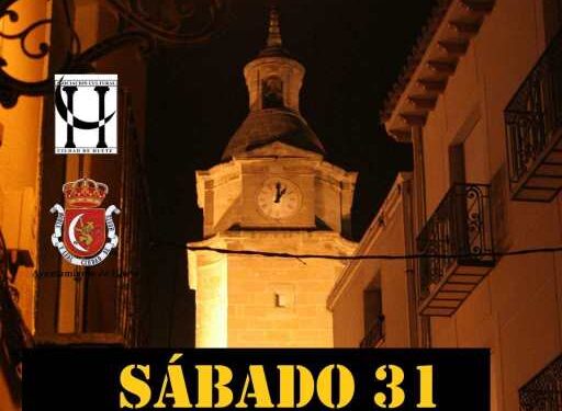 Preuvas fin de año con las campanadas de la Torre del Reloj en Huete