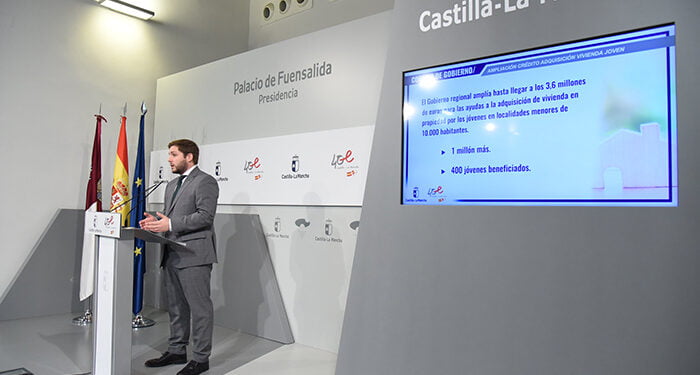 Castilla-La Mancha convoca nuevas ayudas de rehabilitación y amplía el crédito de las ayudas de accesibilidad y a la adquisición de vivienda por jóvenes
