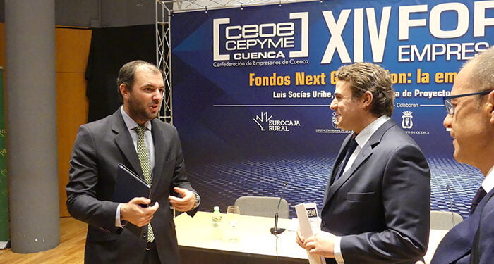 CEOE-Cepyme Cuenca señala la importancia de que las empresas accedan a los fondos europeos