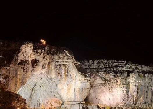 Así se armó el Belén, en Vega del Codorno, en el año 1986