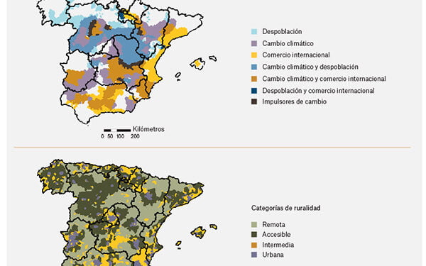 El 17 % del territorio rural está expuesto simultáneamente a altas tasas de despoblación y de aridez 1 El 17 % del territorio rural está expuesto simultáneamente a altas tasas de despoblación y de aridez