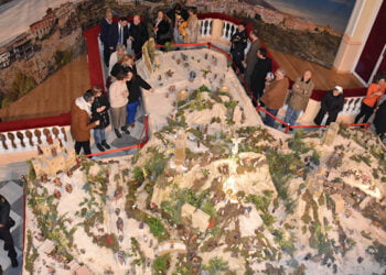 El Belén de la Diputación abre sus puertas hasta el 8 de enero con un montaje que sirve de homenaje a la ciudad de Cuenca