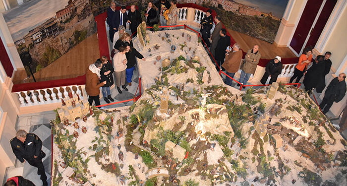 El Belén de la Diputación abre sus puertas hasta el 8 de enero con un montaje que sirve de homenaje a la ciudad de Cuenca 1 El Belén de la Diputación abre sus puertas hasta el 8 de enero con un montaje que sirve de homenaje a la ciudad de Cuenca