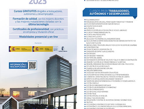 El Departamento de Formación de CEOE-Cepyme Guadalajara imparte 65 cursos durante 2022