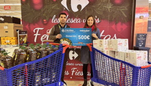 El Mirador de Cuenca dona 500 euros al economato de Cáritas Diocesana de Cuenca