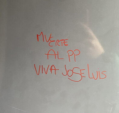 El Partido Popular condena los hechos vandálicos sufridos en la vivienda particular del concejal del PP de Mondéjar