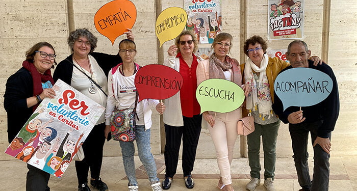 El voluntariado en Cáritas, vigías de la esperanza entre los más desfavorecidos 1 El voluntariado en Cáritas, vigías de la esperanza entre los más desfavorecidos