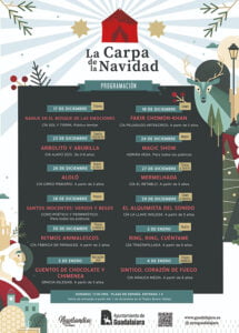 Este sábado comienzan las visitas teatralizadas al Teatro Buero Vallejo en su XX aniversario y la Carpa de Navidad de Guadalajara abre sus puertas