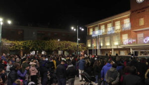 Explosión de luz y color para dar la bienvenida a la Navidad en Cabanillas