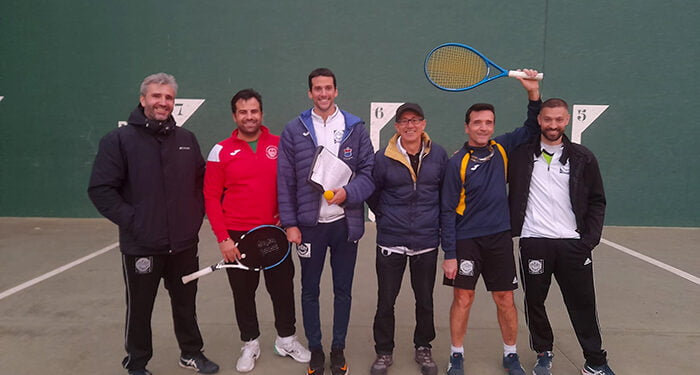El Ínter Azuqueca sigue líder, con cuatro puntos de ventaja, en la Liga Provincial de Frontenis de Guadalajara 1 Ínter Azuqueca