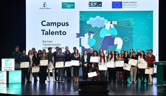 Fundación Eurocaja Rural clausura con éxito el programa 'Campus Talento: Big Data, Transformación y Marketing Digital' para potenciar el empleo juvenil 1 Fundación Eurocaja Rural clausura con éxito el programa 'Campus Talento Big Data, Transformación y Marketing Digital' para potenciar el empleo juvenil