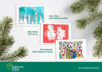 Fundación Eurocaja Rural falla los dibujos ganadores del certamen ‘Tiempo de Navidad’