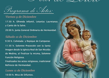 Huete celebra la festividad de la Virgen de Loreto, este año con procesión