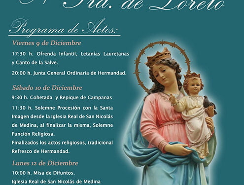 Huete celebra la festividad de la Virgen de Loreto, este año con procesión 1 Huete celebra la festividad de la Virgen de Loreto, este año con procesión