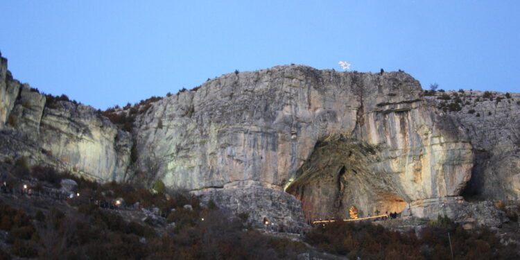 Así se armó el Belén, en Vega del Codorno, en el año 1986