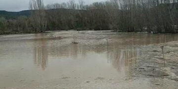 Inundación del Río Júcar en la CM 2105