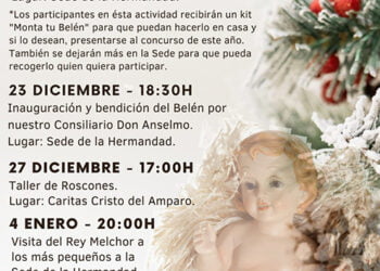 La Asociación Cultural del Descendimiento arranca esta semana sus actividades de Navidad