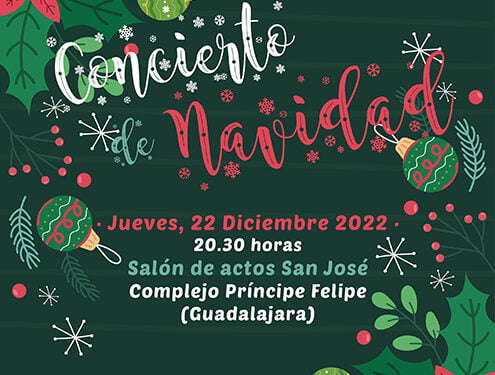 La Banda de Música de la Diputación de Guadalajara ofrecerá este jueves su Concierto de Navidad