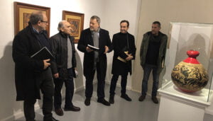 La Casa Zavala acoge una muestra antológica del insigne ceramista Adrián Navarro