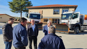 La Diputación de Guadalajara amplía su flota de máquinas quitanieves con dos nuevos camiones multifuncionales