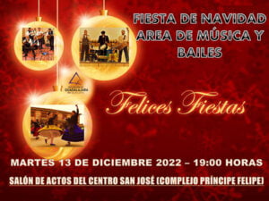 La Escuela de Folklore de la Diputación de Guadalajara ofrecerá este martes su Fiesta de Navidad