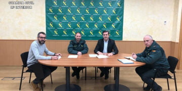 La Guardia Civil de Cuenca se reúne con la Delegación Provincial de Desarrollo Sostenible