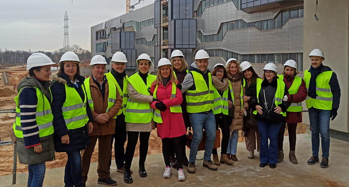 La Junta promueve la visita de setecientos profesionales a las obras del nuevo Hospital Universitario de Cuenca 1 La Junta promueve la visita de setecientos profesionales a las obras del nuevo Hospital Universitario de Cuenca