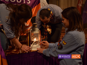 La Luz de la Paz de Belén ilumina Guadalajara