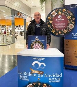 La Ruleta Solidaria en favor de Cáritas vuelve al Mirador de Cuenca con hasta 1.500 euros en premios