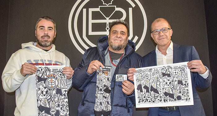 La U.B. Conquense lanza una colección de productos en colaboración con el artesano Tomás Bux