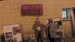 Manu Leguineche ya da nombre a la Biblioteca Municipal de Brihuega