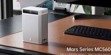 Minisforum lanza el MC560-A: un mini pc con cámara incorporada de 2.5K