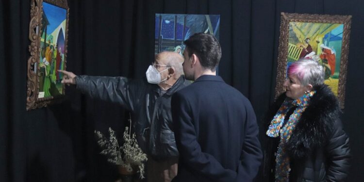 El escultor y belenista Francisco Martínez reabre su Belén Monumental y su Museo de Cabanillas