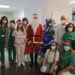 Papa Noel visita el Hospital de Guadalajara para ver a los pequeños y recoger sus deseos